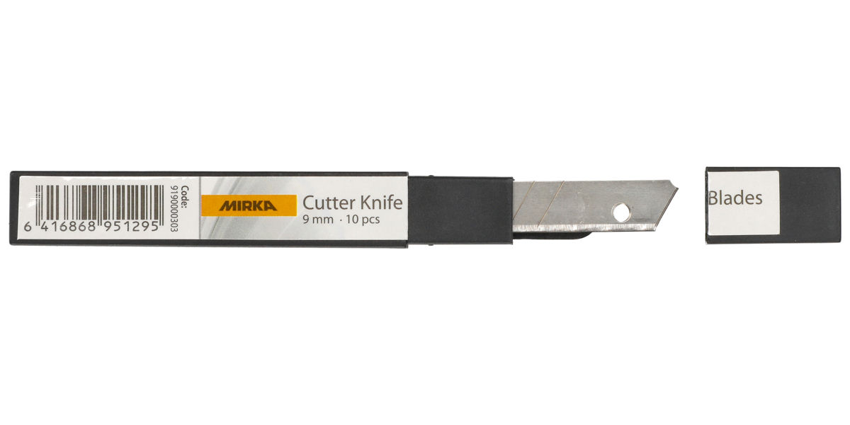9190000303-a.jpg Cutter Knife Blades, 9mm, 10 x 10pcs buc./Pachet - imagine 1