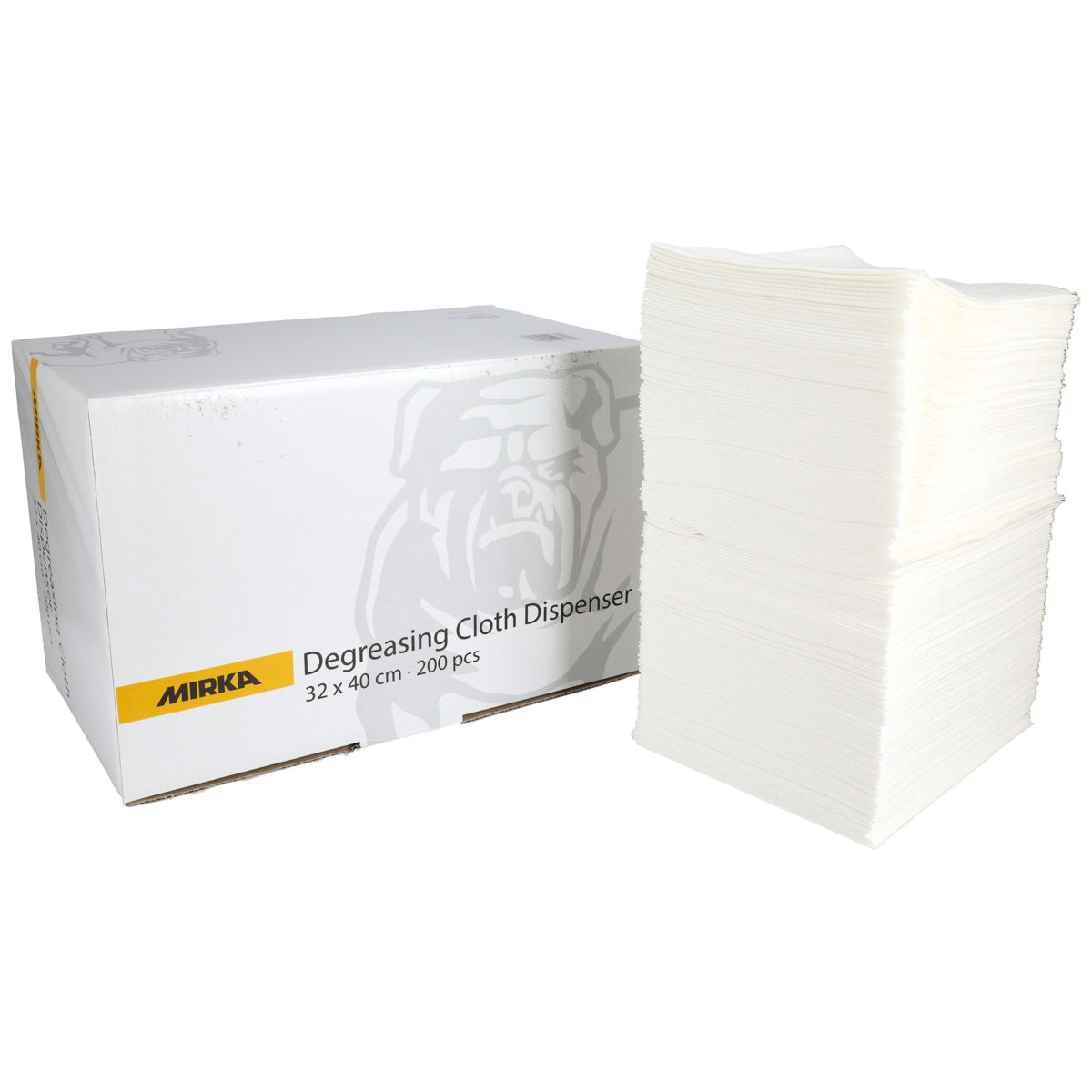 9190169040.jpg Degreasing Cloth in Dispenser 32x40cm, 200 buc./Pachet - imagine 1