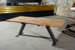 Sold! Table Made Out of a 100-year Old Wood - imagine 3