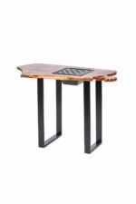 Masă din lemn de nuc Chill & Grill L - imagine 3